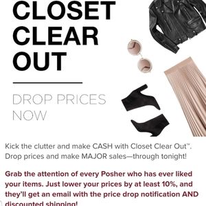 10% OFF ENTIRE CLOSET &&& DISCOUNT ON SHIPPING!!!!